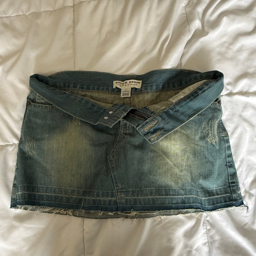 Denim Mini skirt
